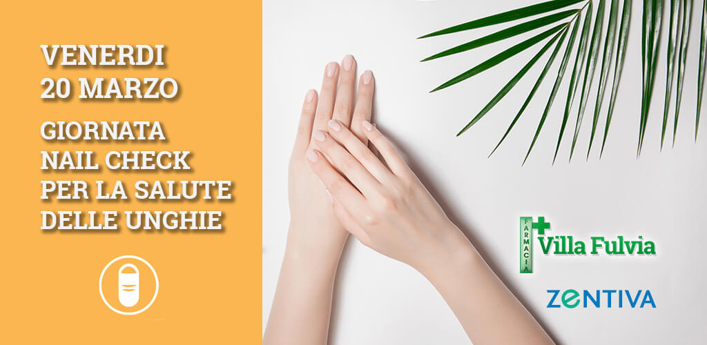Venerdi 20 marzo giornata Nail Check: rilevazione salute delle unghie