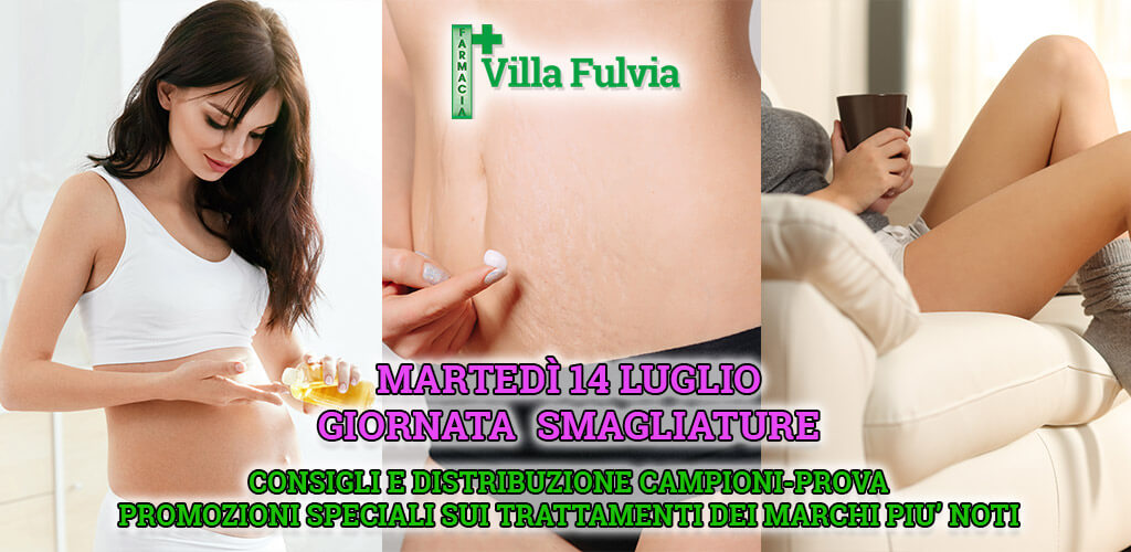 Martedi 14 Luglio giornata smagliature: promo speciali - campioni omaggio