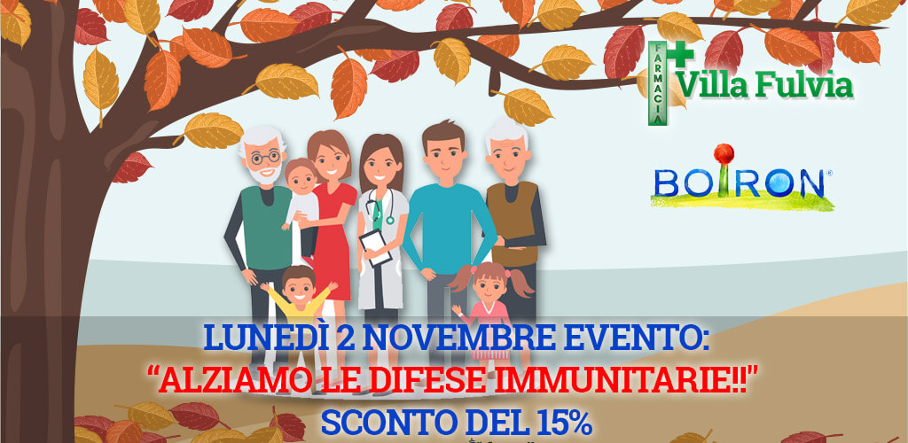 Lunedì 2 Novembre evento: 