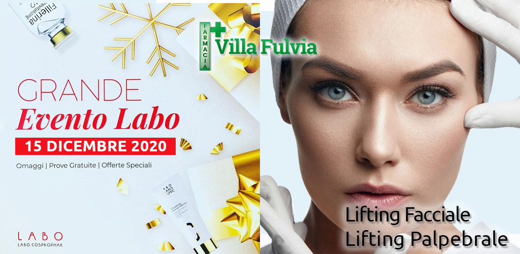 Martedì 15 Dicembre: Grande Evento Labo - Grandi Novità