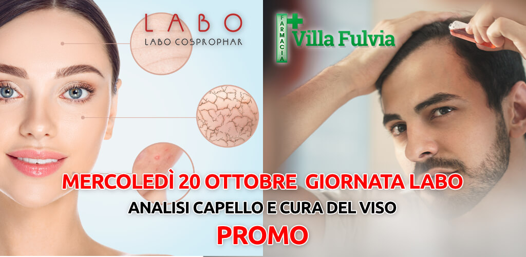 Mercoledì 20 Ottobre GIORNATA LABO: prove e Consulenze VISO e Capelli