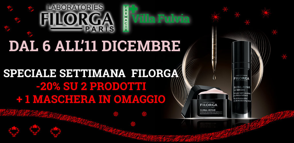Dal 6 all’11 Dicembre Settimana promo Filorga