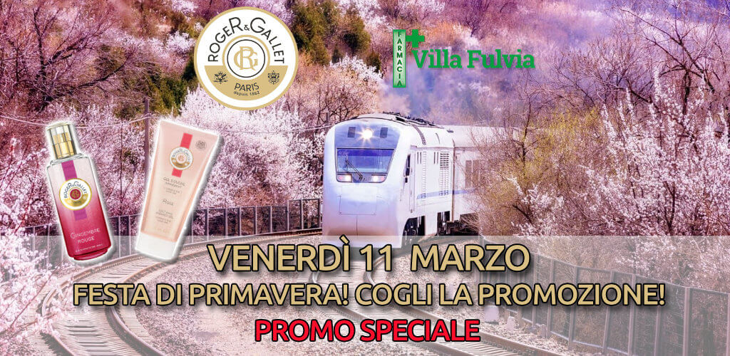 Venerdì 11 Marzo festa di primavera: risveglia i sensi con le fragranze
