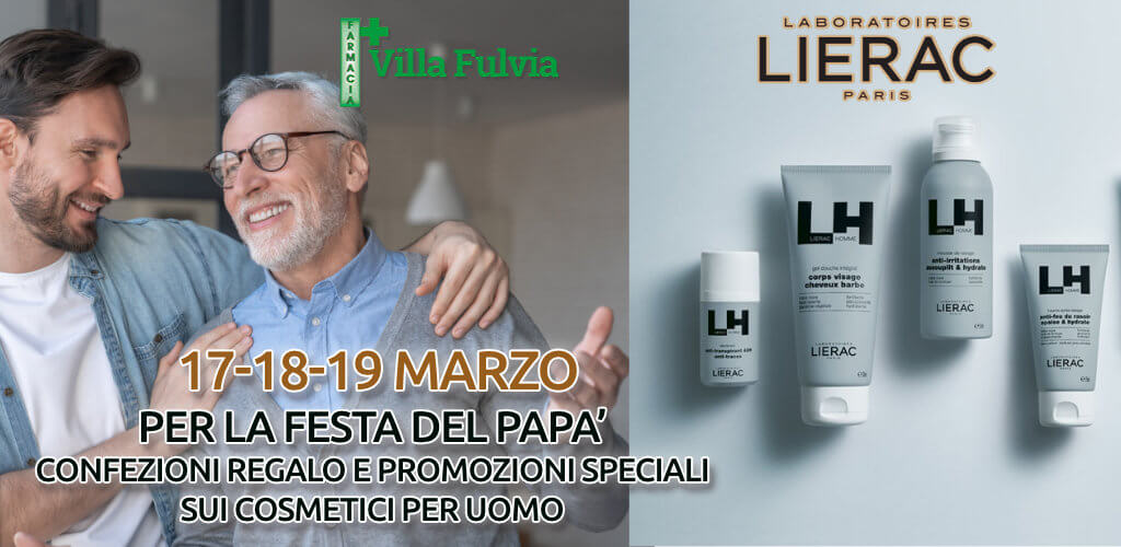 Dal 17 al 19 Marzo, per la FESTA DEL PAPA’ SPECIALI PROMO