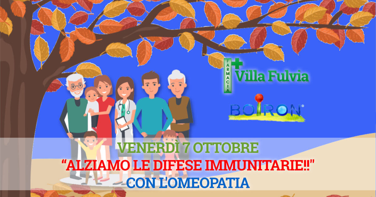 Venerdì 7 Ottobre evento: 