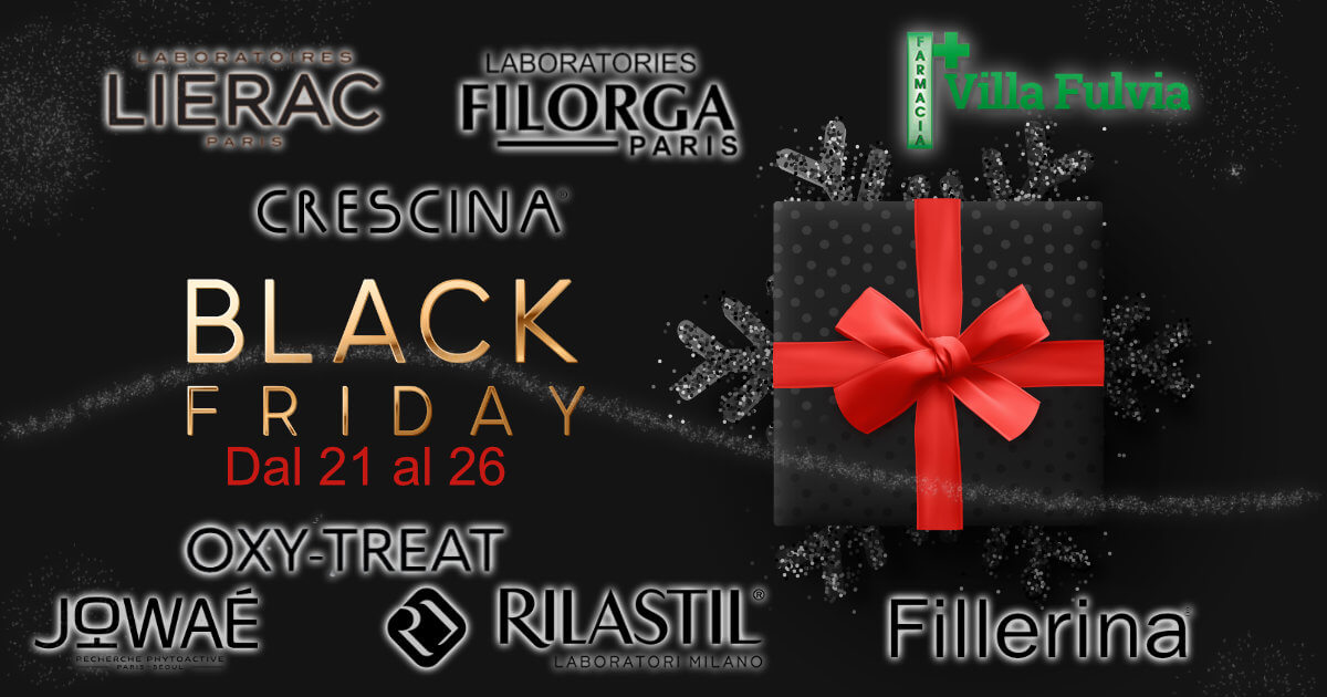 Dal 21 al 26 PROMO BLACK FRIDAY