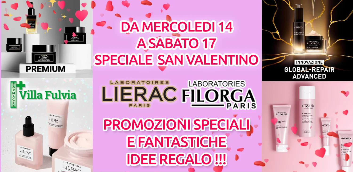 Giornate speciali FILORGA e LIERAC dal 14 al 17 Febbraio