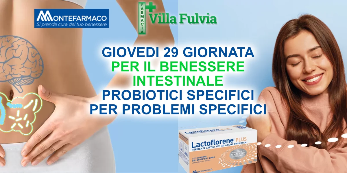 GIOVEDI 29 FEBBRAIO: nuova GIORNATA DELLA SALUTE dedicata al BENESSERE INTESTINALE 