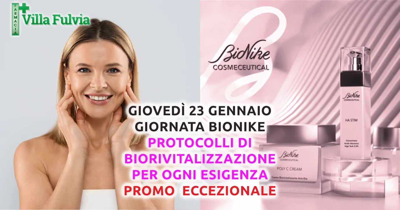 Giovedi 23 giornata Bionike Cosmeceutical PROMO