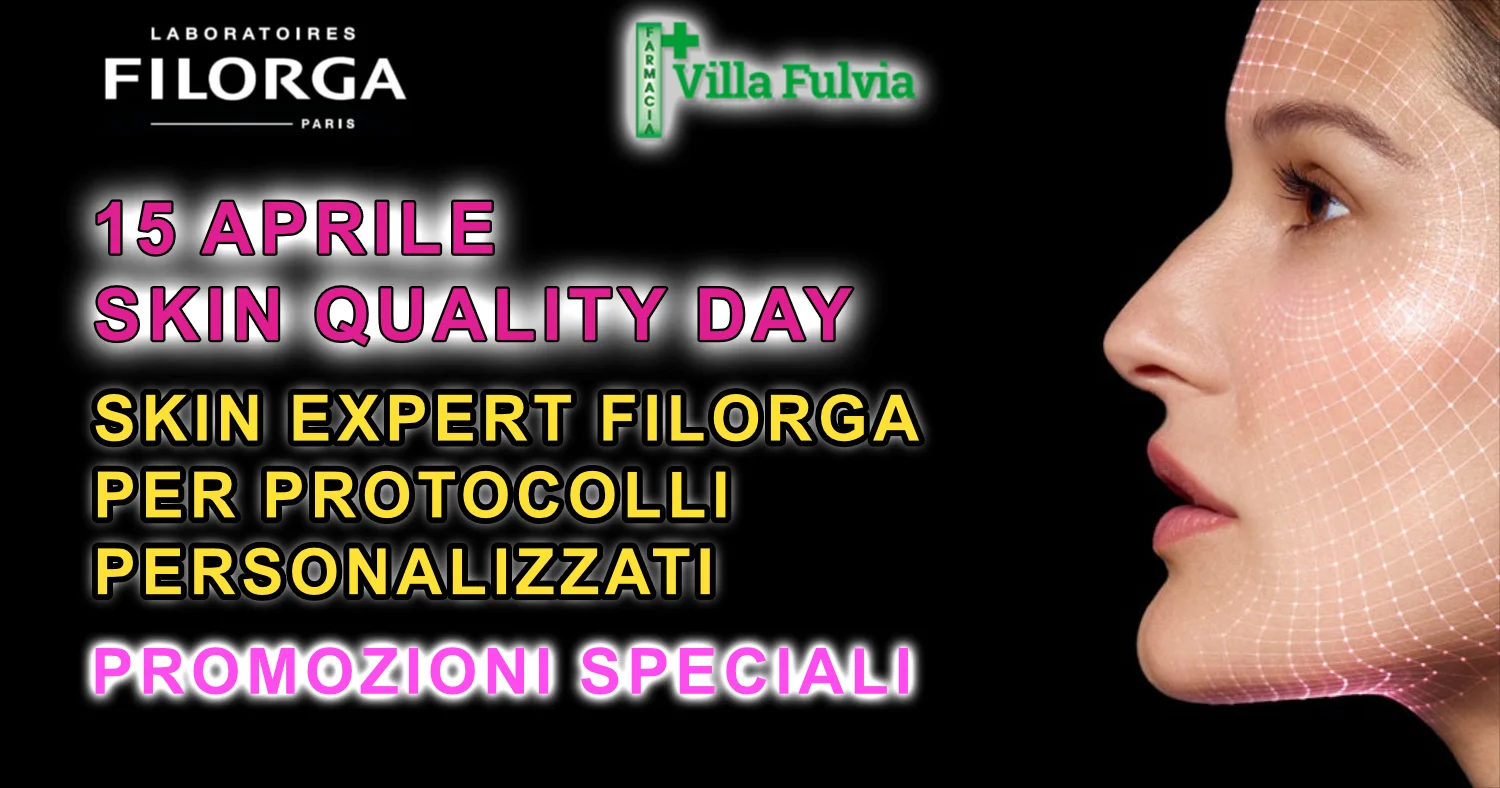 MERCOLEDI 15 APRILE Giornata Filorga: Trattamenti personalizzati SCONTI speciali