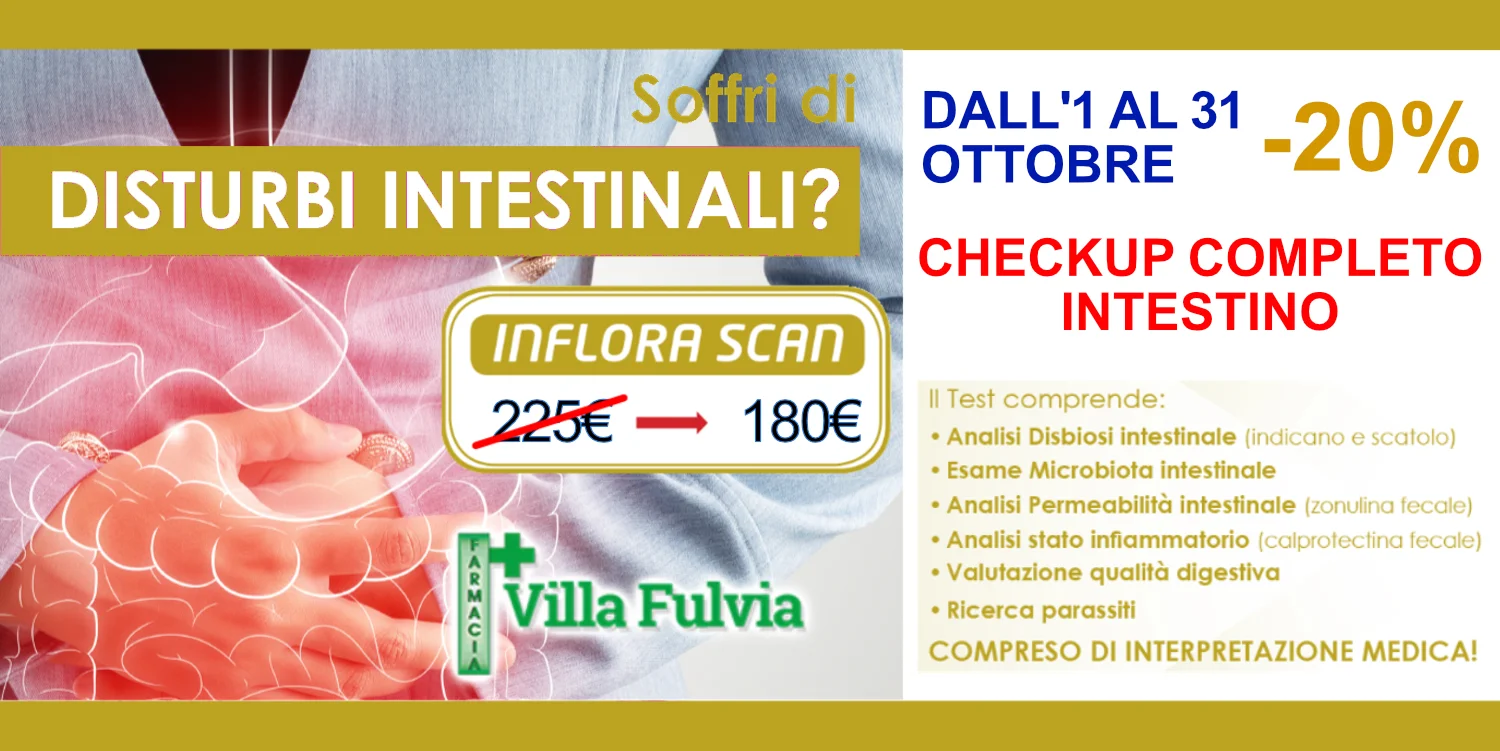 Mese di promozione checkup completo intestino