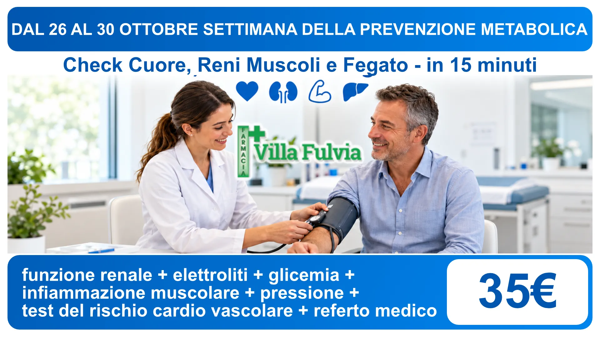 26-30 OTTOBRE Settimana della Prevenzione metabolica